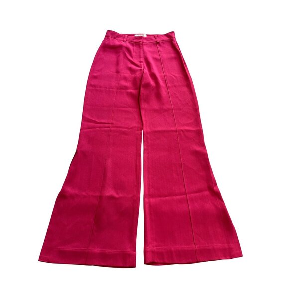 Nxt Lvl Wide Leg Pants in Heidi Pink - Picture 1 of 6